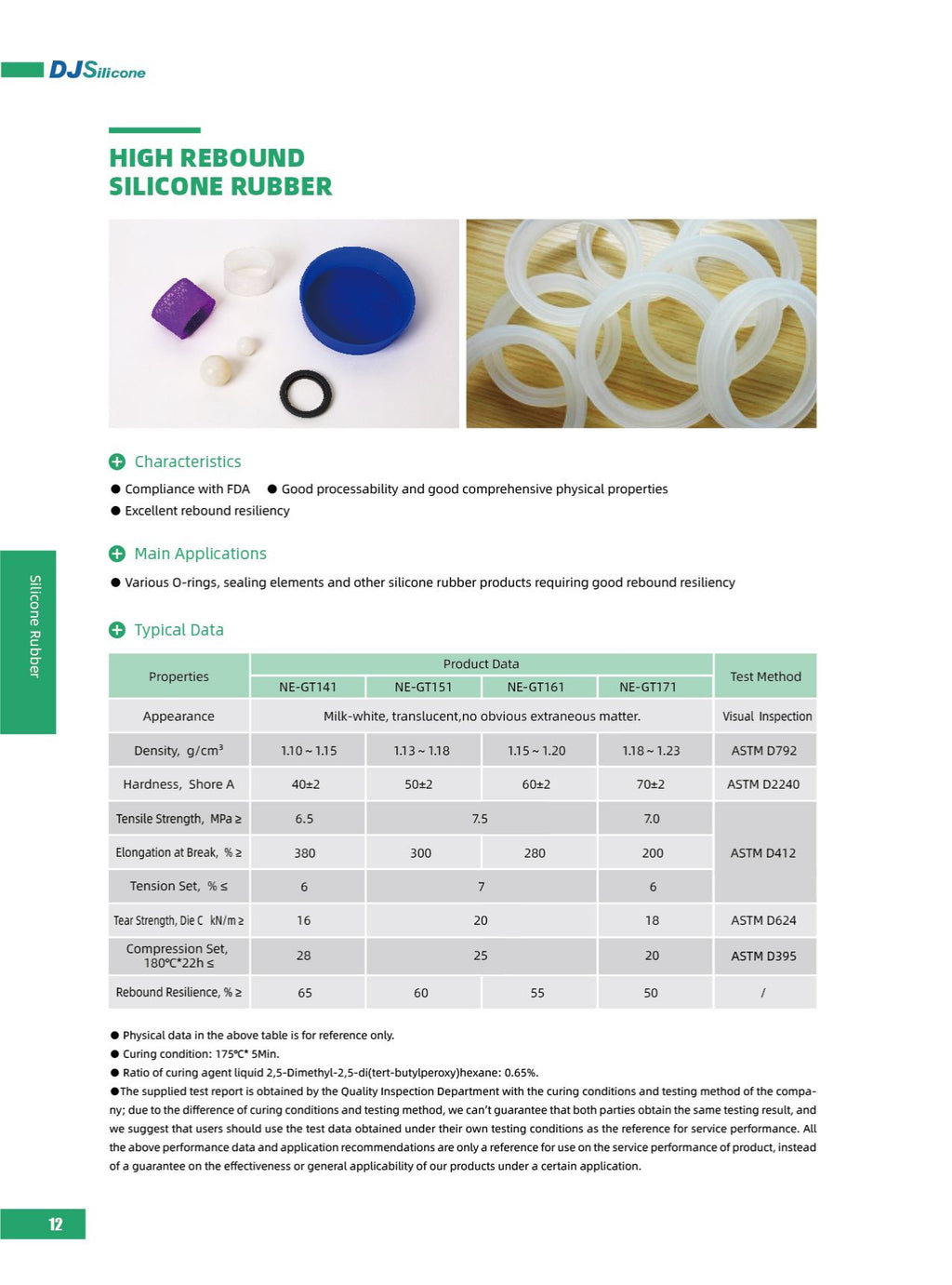 Silicon rubber
