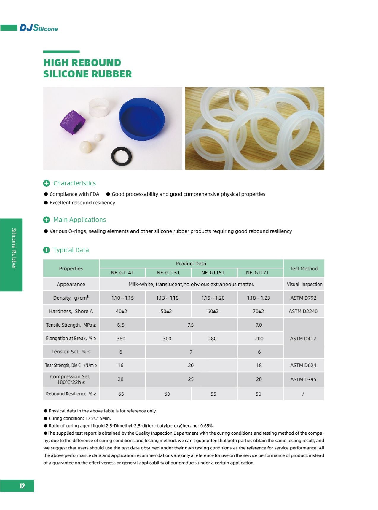 Silicon rubber