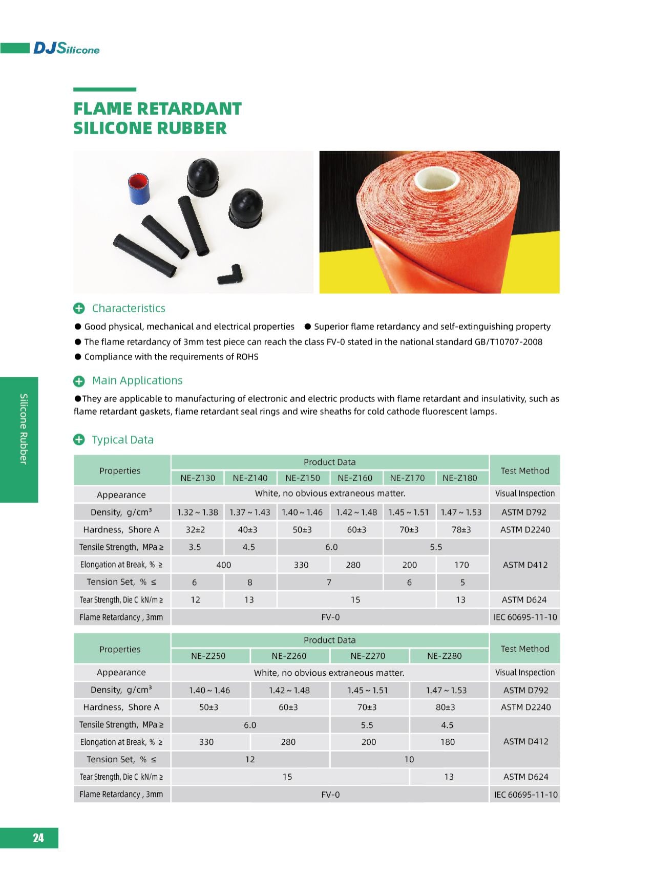 Silicon rubber