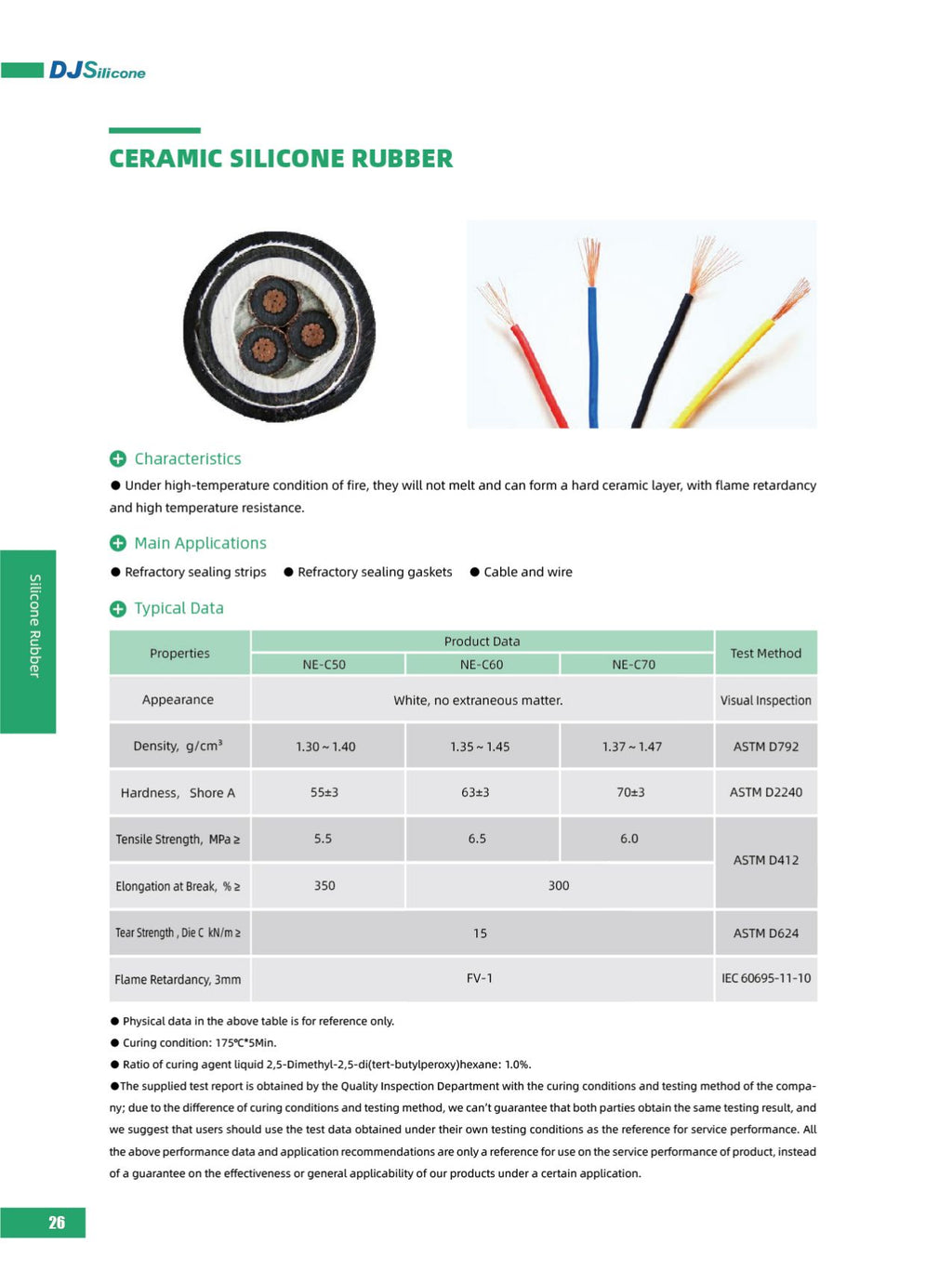 Silicon rubber