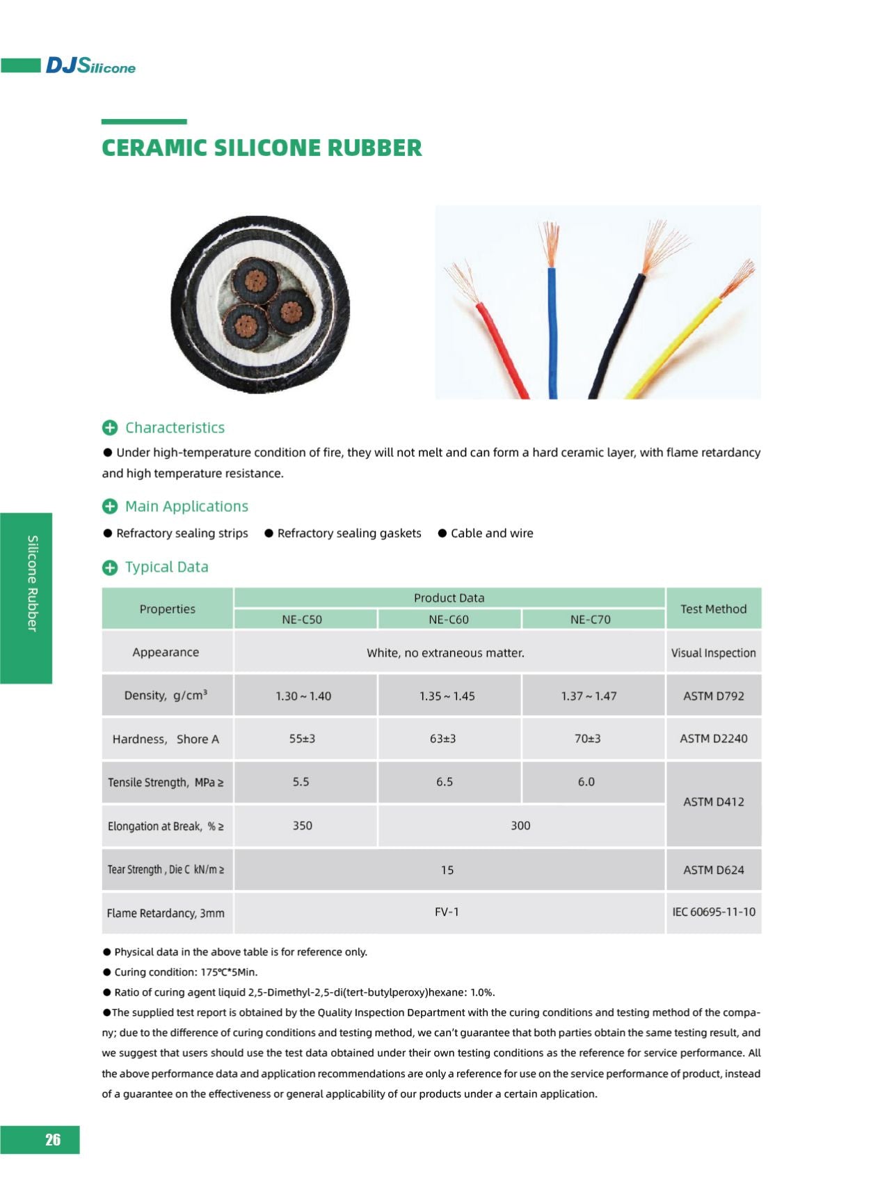 Silicon rubber