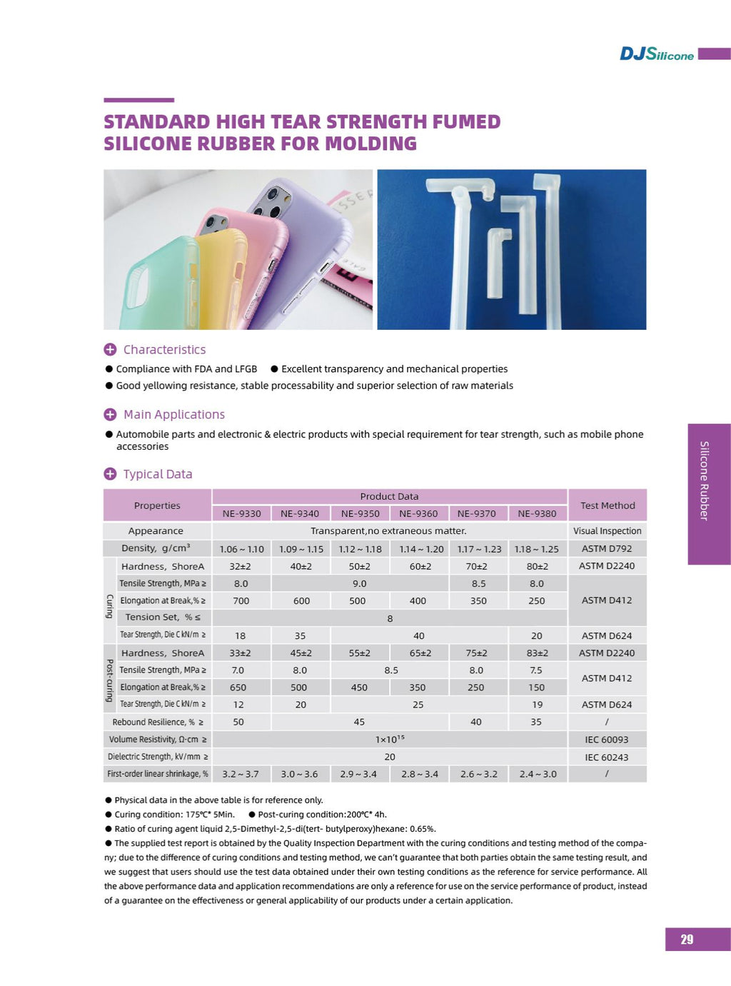 Silicon rubber