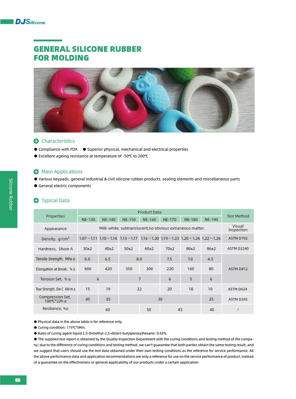Silicon rubber