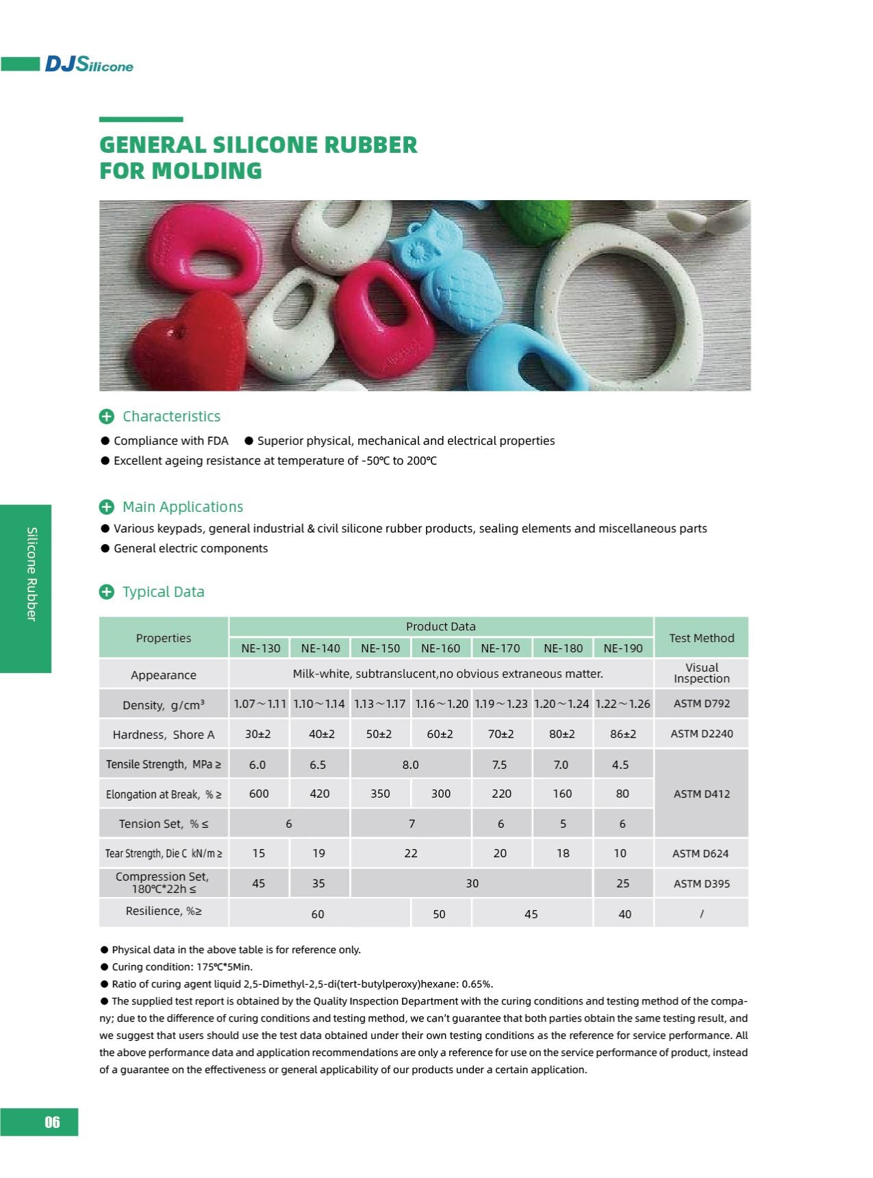 Silicon rubber